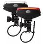 LED Bicycle Front Light and Back Light signal set, 22lm, CR2032, EMOS P3922 8592920071984