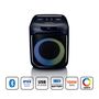 Compact IPX4 Bluetooth® Party Speaker with wireless microphone PA-101BK 8711902085171