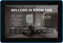 10.1” LCD room panel with LED bar, Android operating system, and dedicated iC SmartView application PA-LED10-B