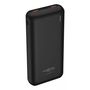 LiPo išorinis akumuliatorius (Powerbank) 20000mAh 20W 2xUSB + USB C QC3.0 PD juodas su microUSB kabeliu ANSMANN PB320PD 4013674187195