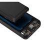LiPo išorinis akumuliatorius (Powerbank) 20000mAh 20W 2xUSB + USB C QC3.0 PD juodas su microUSB kabeliu ANSMANN PB320PD 4013674187195