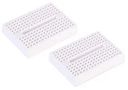 BREADBOARD, 170 PIN, WHITE, 2PK PSG-BB-170W-2BP