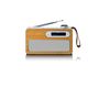 Portable DAB+ radio with Bluetooth® Eco friendly Bamboo PDR-040EF 8711902080589