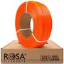 3D plastikas PET-G oranžinis (juicy orange) 1.75mm 1kg refill pakuotėRosa3D PETG-ORAJ-175-1R-ROS 5907753132383