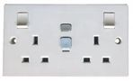 SWITCHED SOCKET 2 GANG RCD 2898