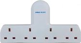 EXTENSION SKT, UK MAIN, 4 WAY, 250V, 13A 2368