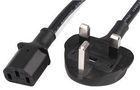 POWER CORD, UK PLUG TO C13 CONNECTOR, 2M 152610/4