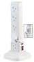 EXTENSION TOWER 10G SWTCH , USB WHT 2710U WHT