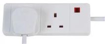 EXTENSION LEAD 2 GANG 3M 2118N-3M
