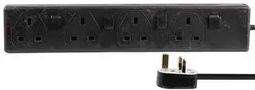 EXTENSION LEAD 4G IND SW BLK 2M PEL00037