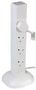 EXTENSION TOWER 8 GANG WHT USB 5M PEL00138