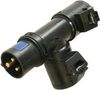 T CONNECT 1 IN 2 OUT 230V BLACK 94325003