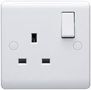 CASA 1G 13A DP SWITCHED SOCKET D1300/DNR