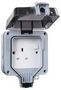 OUTDOOR SINGLE SOCKET DP IP66 PELB1119