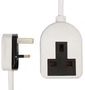 EXTENSION LEAD RUBBERISED 1G WHITE 10M PELB1210