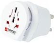 TRAVEL ADAPTER, COMBO WORLD-IND, 5A/250V 1.500215-E