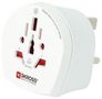 TRAVEL ADAPTER, WORLD-UK, 7A/250V 1.500225-E