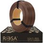 3D plastikas PLA ruda (chocolate brown) 1.75mm 1kg refill pakuotė Rosa3D PLA-cBROWN-175-1R-RO