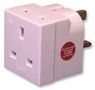 2 WAY 13A ADAPTOR 84/F
