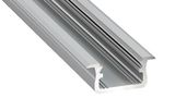 Profilis aliuminis anoduotas LED juostoms įleidžiamas, B, 2.02m LUMINES PROF-B-2Ms