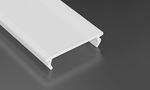 Dangtelis PMMA baltas profiliams LUMINES DOUBLE, 2.02m PROF-DOUBLE-MILK2