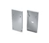 LED profile's DULIO endcap, silver, aluminum, with screws, LUMINES PROF-DULIO-ENDCAP 5903175316332