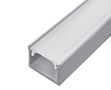 Profilis aliuminis anoduotas LED juostoms paviršinis, aukštas SURFACE MAX, 3m PROF-SURMAX-3Ms