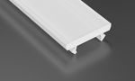 LED profilio TERRA dangtelis, baltas, hermetinis, 2.02m, Lumines PROF-TERRA-MILK2