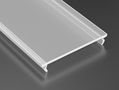 Dangtelis PMMA matinis profiliams LUMINES WIDE, 1m PROF-WIDE-FROS1