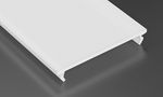 Dangtelis PMMA baltas, profiliams LUMINES WIDE, 1m PROF-WIDE-MILK1 5901854770529; 5904405925515