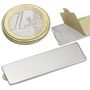 Magnetas 40x12x1mm, priklijuojamas NdFeB N35 MAG/40x12x1/NEO/G 7640155436465