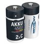 Akumuliatorius R14 (C) 1.2V 4500mAh Ni-Mh ANSMANN (2vnt pakuotėje) R14/4500/ANS-BL2 4013674353521