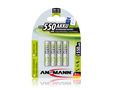 Akumuliatorius R3 (AAA) 1.2V 550mAh Ni-Mh ANSMANN (4vnt pakuotėje) R3/550/ANS-BL4 4013674030774