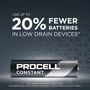 Šarminė baterija LR03 (AAA, MN2400) 1.5V 1222mAh PROCELL Constant Duracell R3A/DUR/PROC-C 5000394149199