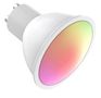 LED bulb GU10, 230V, 5.5W, 400lm, 2700K - 6500K, CCT, RGB, smart Wi-Fi, app controllable, TUYA, WOOX R9076 8435606703574