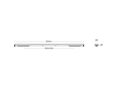 Светодиодная линейка PRIME Влагозащищенный светильник RANGER 25-55W 4000K 9900lm 1510mm 210226 5905378210226