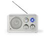 FM Radio | Table Design | FM | Mains Powered | Analogue | 15 W | IP20 | White RDFM5110WT 5412810337361