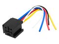 Socket for relay up to 80A with wires RE-LIZDAS/80A 5410329385682; 5900804092384