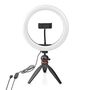 Ring Light | 10 inch | 120 LED's | 2700 - 6700 K | Tripod | Black RLSTND100BK