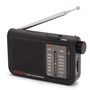 Radijo imtuvas FM/AM su 3.5mm lizdu, juodas RS-55/BK 8435256897883