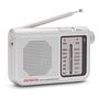 Radijo imtuvas FM/AM su 3.5mm lizdu, sidabro spalvos RS-55/SL 8435256897906