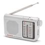 Radijo imtuvas FM/AM su 3.5mm lizdu, sidabro spalvos RS-55/SL 8435256897906