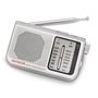 Radijo imtuvas FM/AM su 3.5mm lizdu, sidabro spalvos RS-55/SL 8435256897906