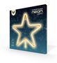 Неоновая светодиодная гирлянда CHRISTMAS PENTASTAR теплый белый FLNE22 Forever Light RTV100262 5907457702325