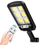 LED solar lamp with motion sensor and remote controller, 10W, 800lm, 2400mAh, 6000K RTV100322 5900495050830