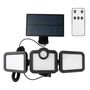 LED solar floodlight with solar panel, motion sensor and remote controller, 8W 600lm, 6000K, 2400mAh RTV100325 5900495050861