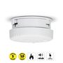 Mini smoke detector with 5 year battery, white SA-100 8712412560639