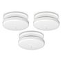 Smoke detector with hush button 3-pack White SA20 3X 8712412596126
