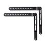 Soundbar Mount | Compatible with: Universal | Attached to the TV | 10 kg | Rotatable | Steel | Black SBMT10BK 5412810269044