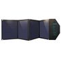 Kelioninė saulės baterija 80W, USB Type C (maitinimas) / 2x USB (greitasis įkrovimas / 2,4A), 158x41cm, Choetech SC007 6971824975659